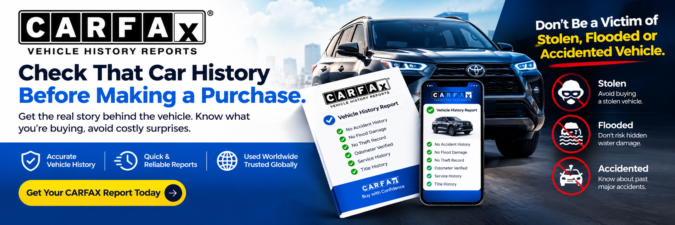 CARFAX Vehicle History Report Nigeria | Check Car History Before Buying