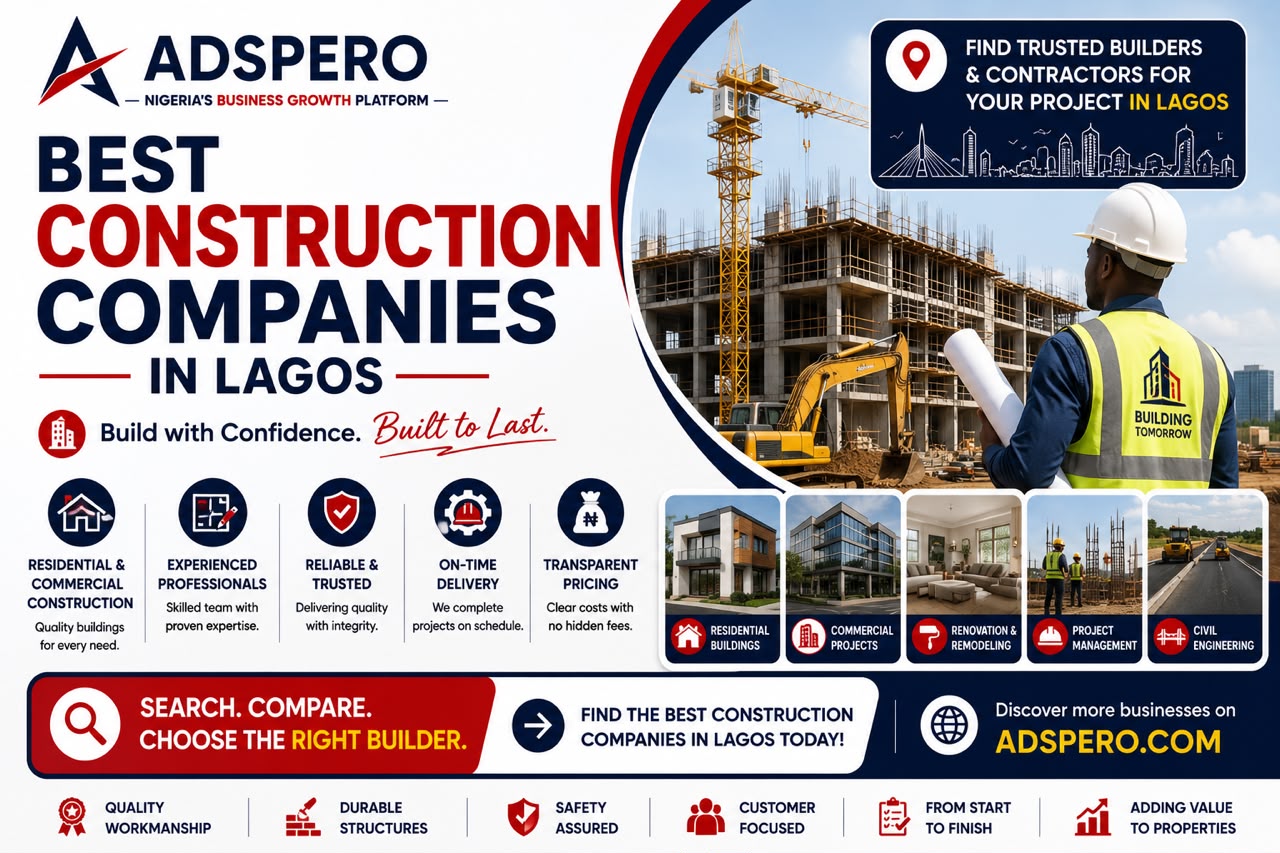 Best Construction Companies in Lagos | Find Trusted Builders