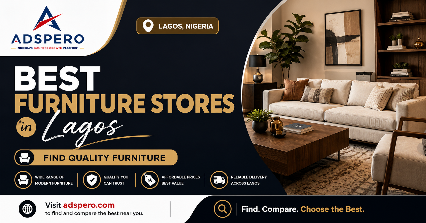 Best Furniture Stores in Lagos | Find Quality Furniture