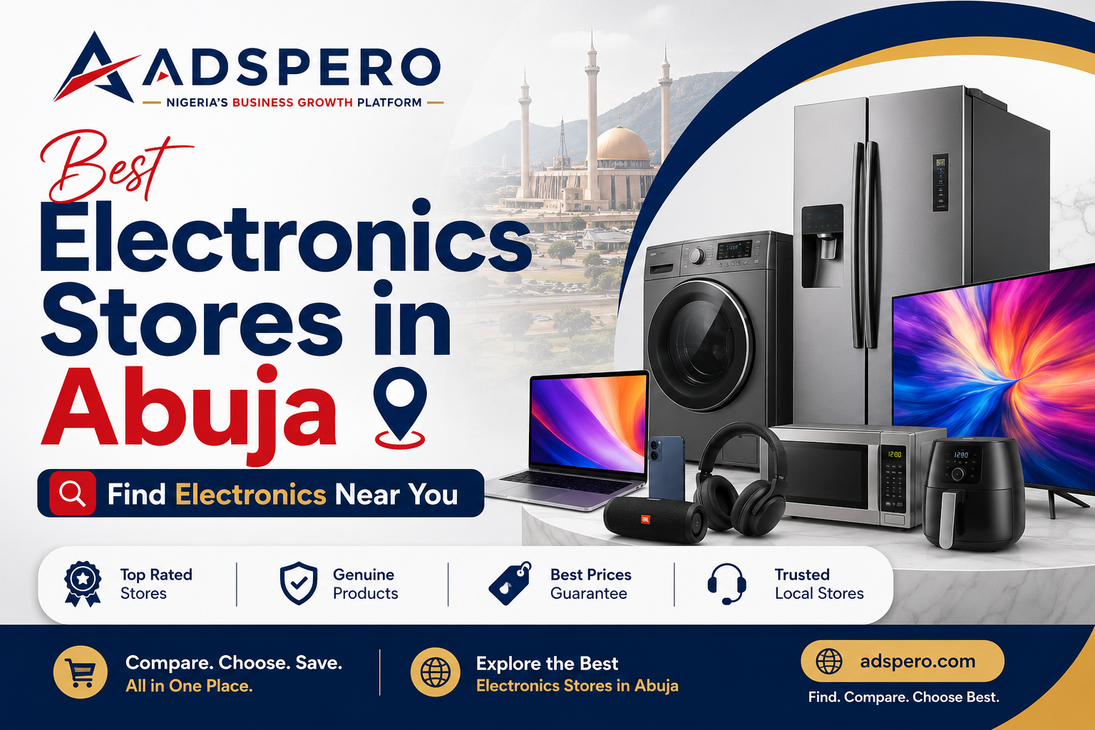 Best Electronics Stores in Abuja | Find Electronics Near You