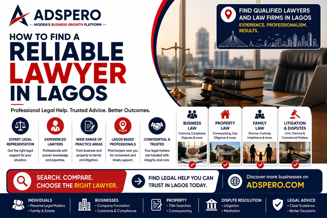 How to Find a Reliable Lawyer in Lagos | Legal Guide