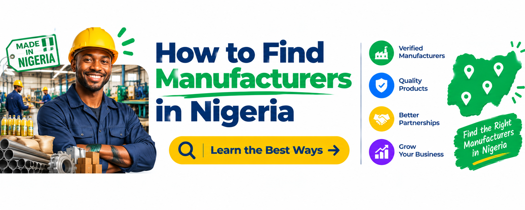 How to Find Manufacturers in Nigeria